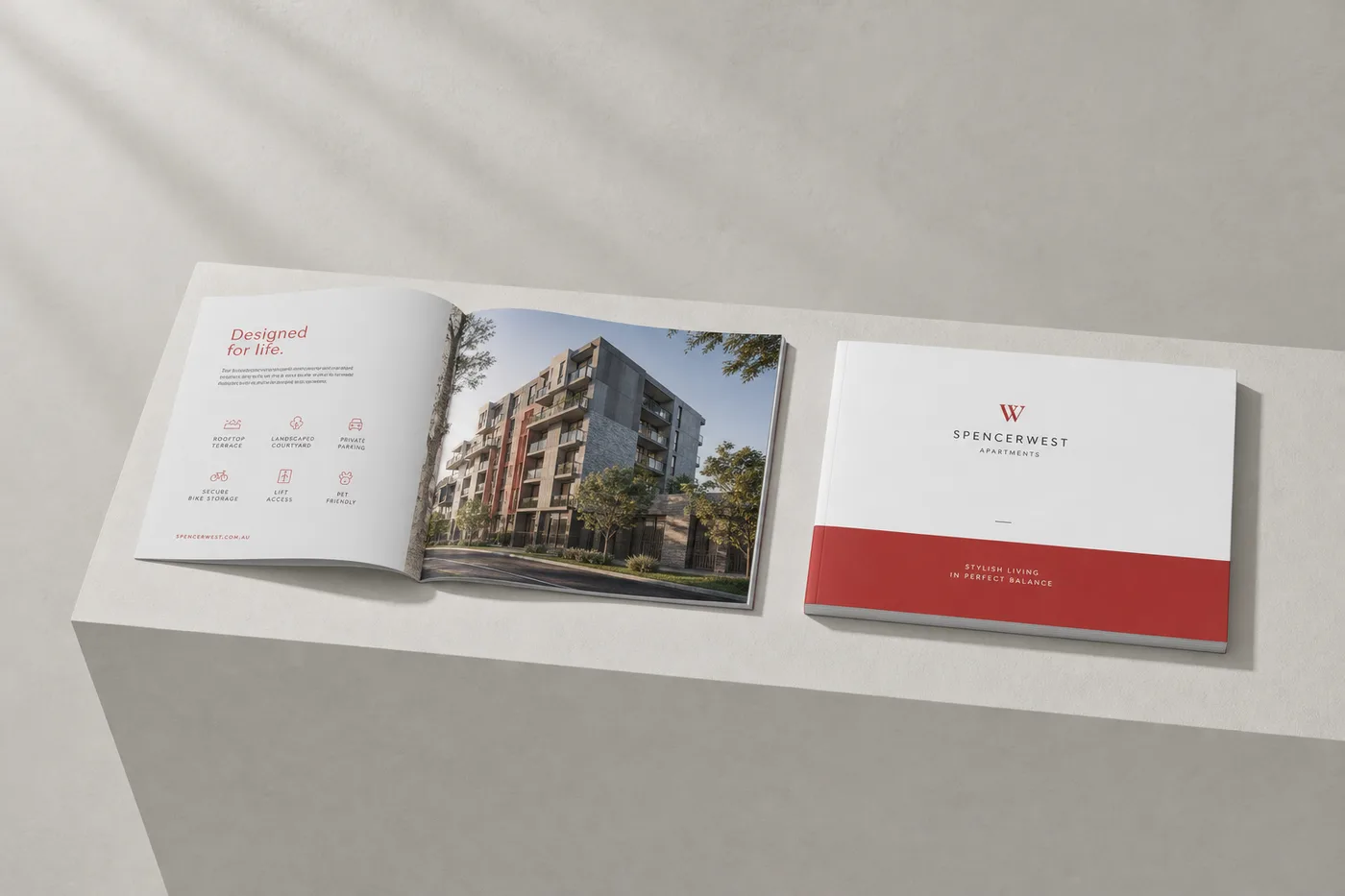 Brochure for a Real Estate Launch
