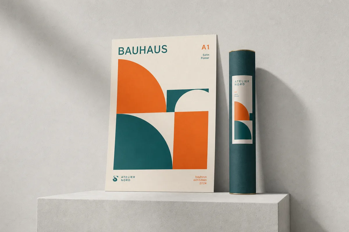A1 Satin Poster
